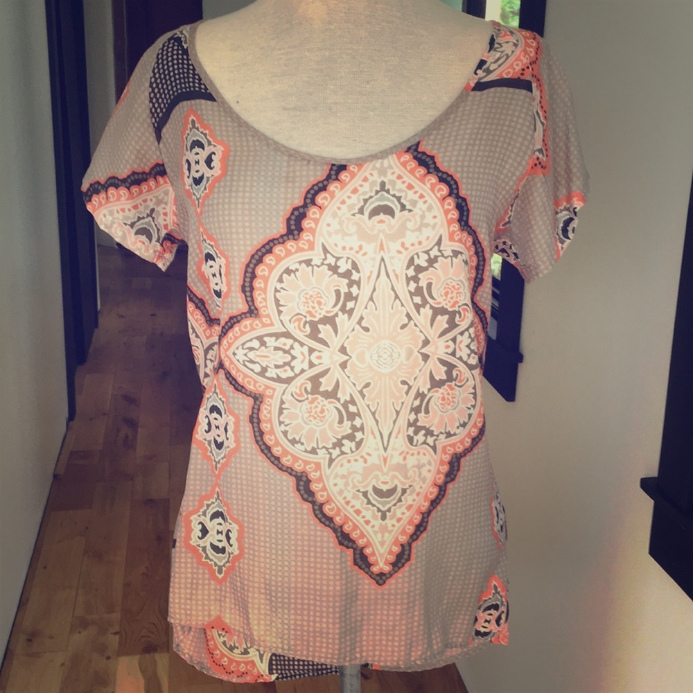 Language Silk Top XS $125